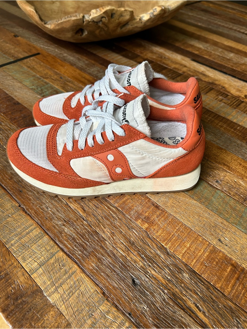 Saucony Women’s Jazz Original Vintage Grid Orange
